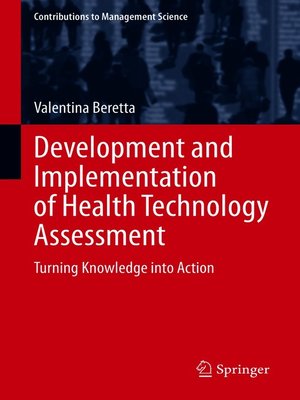 cover image of Development and Implementation of Health Technology Assessment